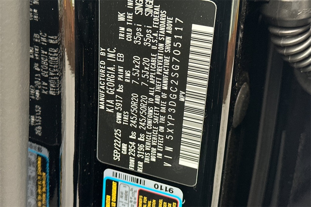 new 2025 Kia Telluride car, priced at $49,355