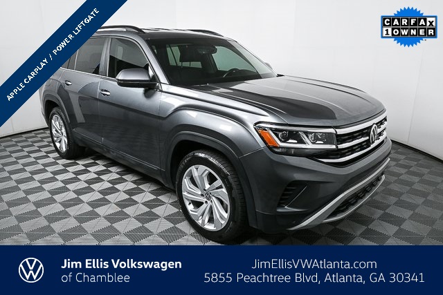 used 2021 Volkswagen Atlas car, priced at $21,500