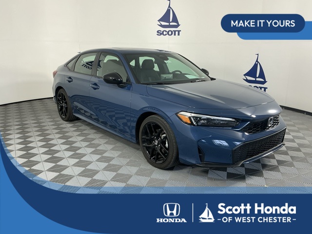 used 2025 Honda Civic Hybrid car, priced at $29,150