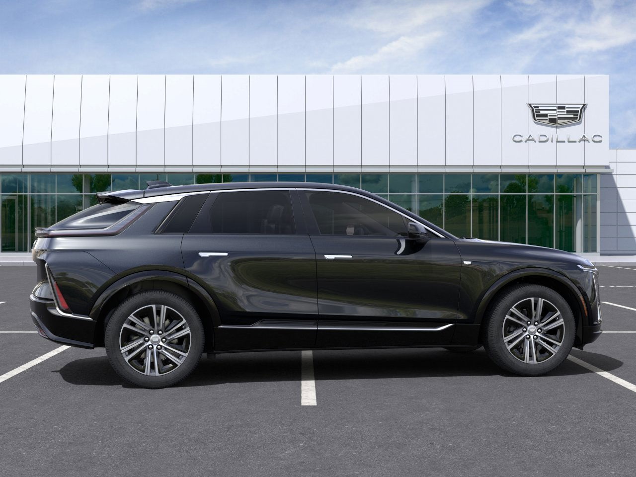 new 2025 Cadillac LYRIQ car, priced at $62,210