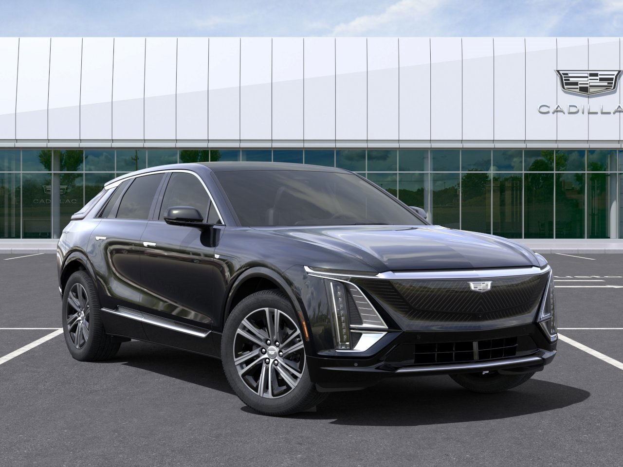 new 2025 Cadillac LYRIQ car, priced at $62,210