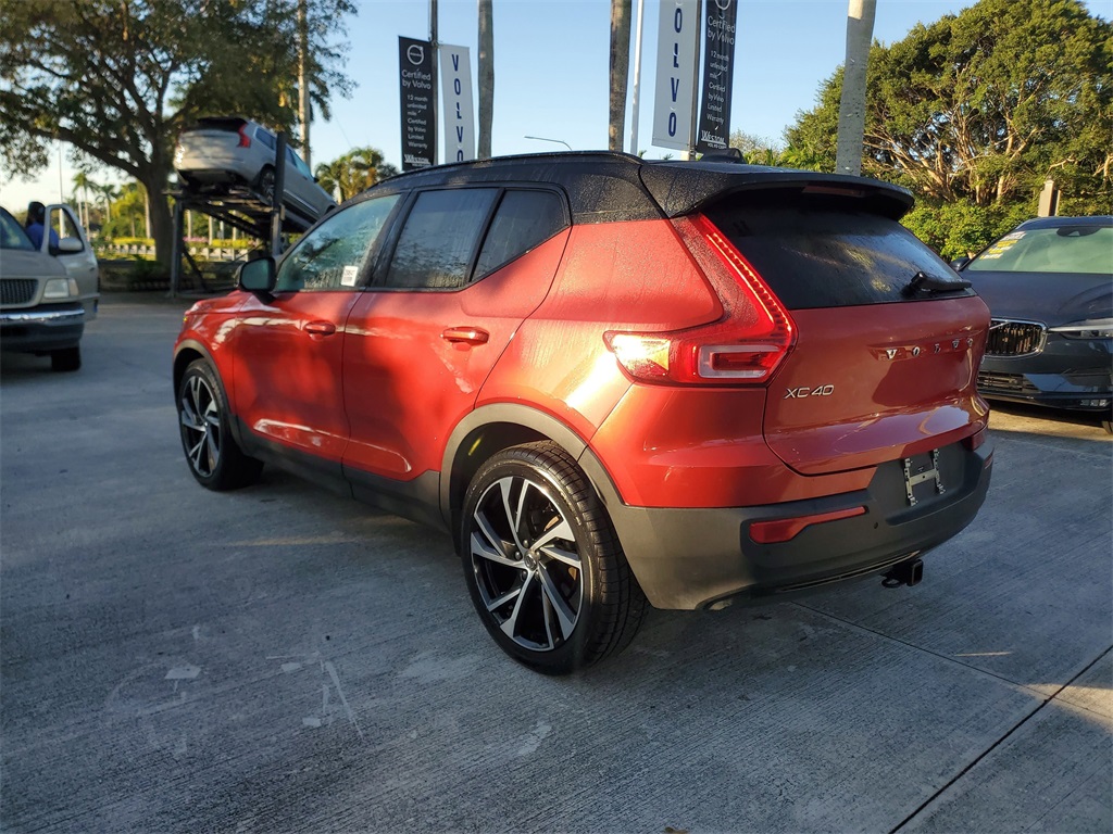 used 2022 Volvo XC40 car, priced at $24,995