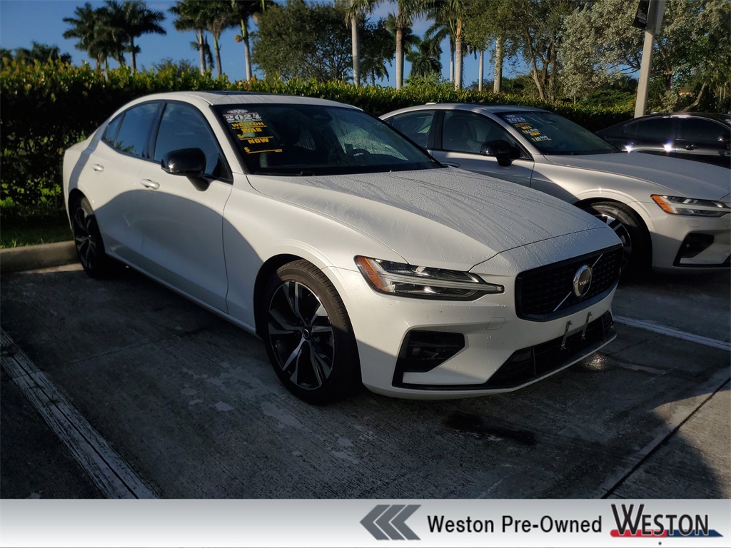 used 2024 Volvo S60 car, priced at $24,595