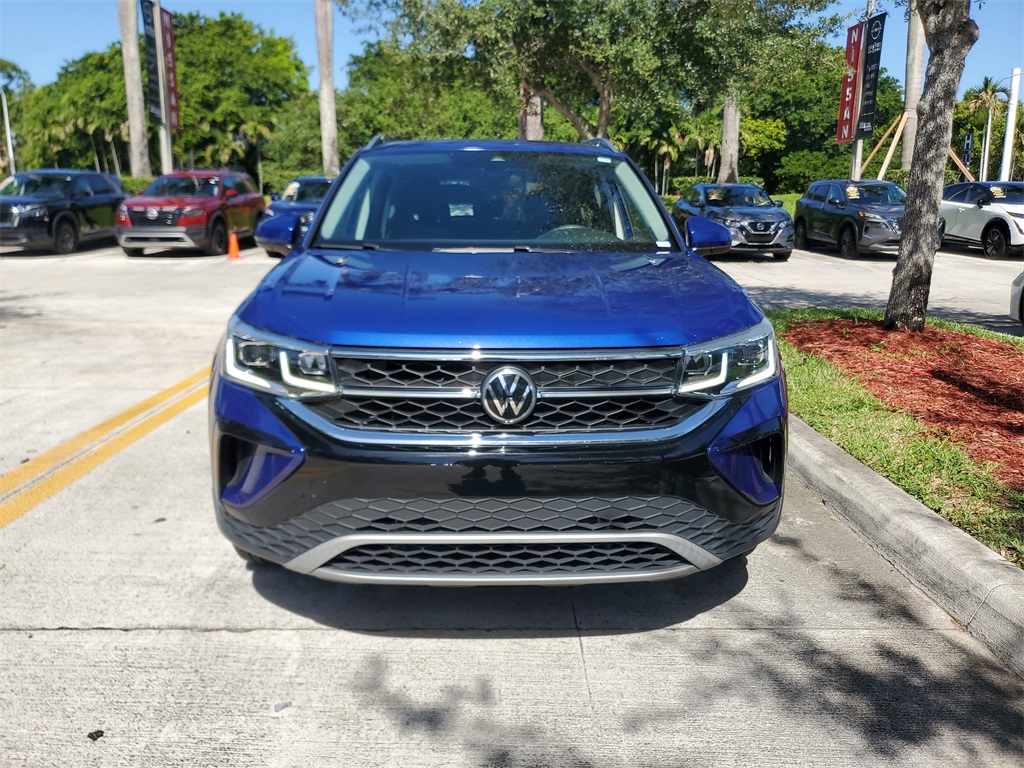 used 2022 Volkswagen Taos car, priced at $21,904