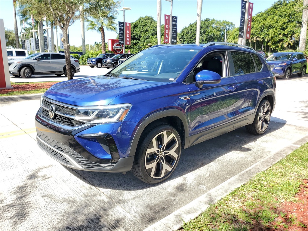 used 2022 Volkswagen Taos car, priced at $21,904