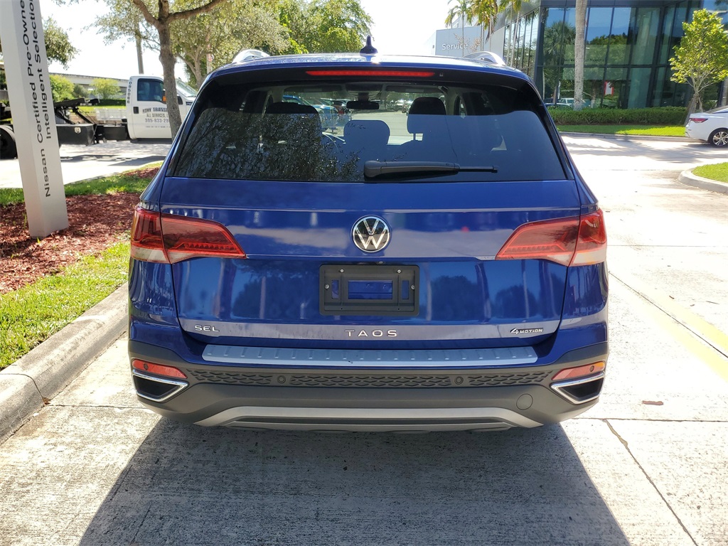 used 2022 Volkswagen Taos car, priced at $21,904