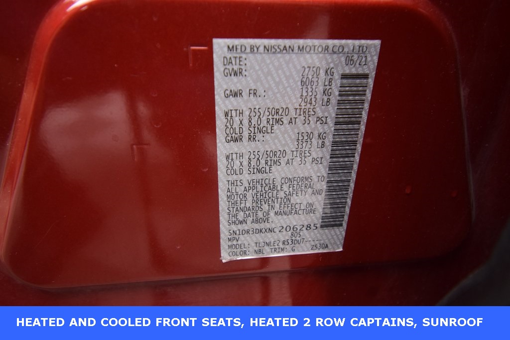 used 2022 Nissan Pathfinder car, priced at $29,980