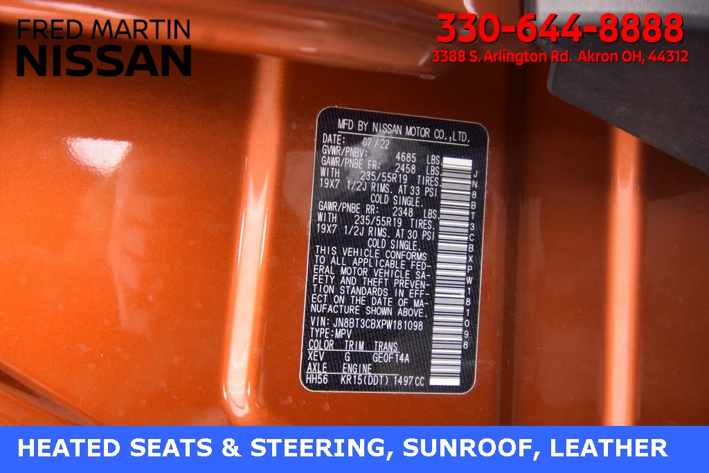 used 2023 Nissan Rogue car, priced at $28,598