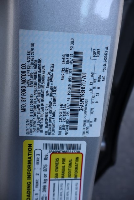 used 2015 Ford Fusion car, priced at $6,900