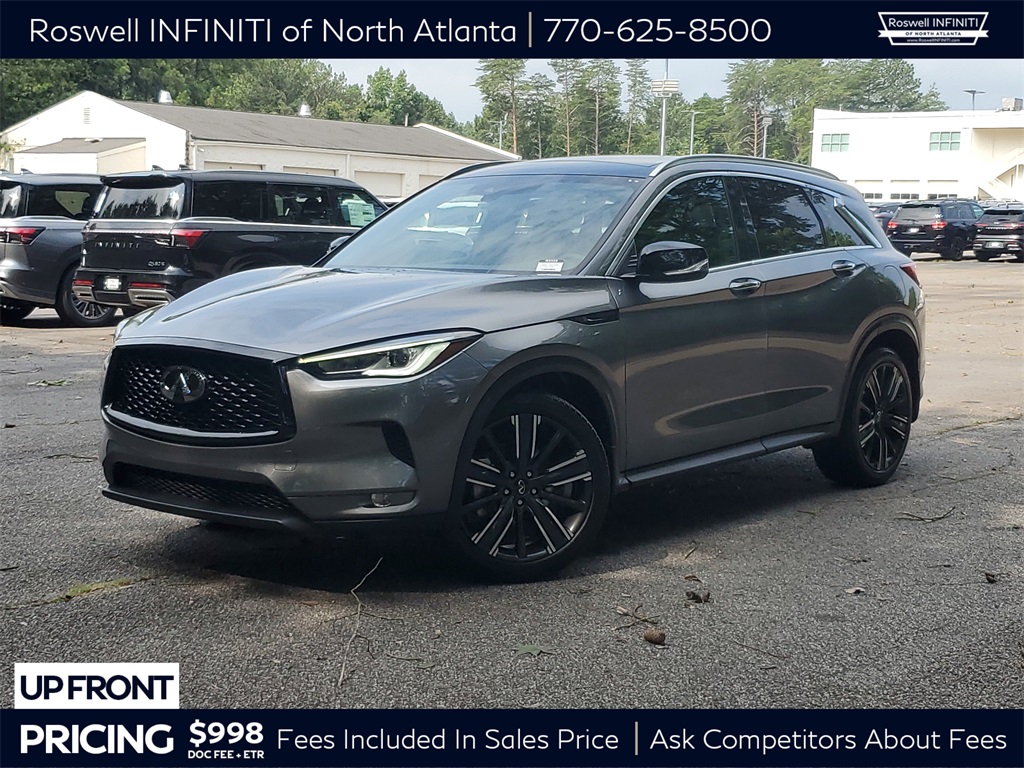 used 2022 INFINITI QX50 car, priced at $27,998
