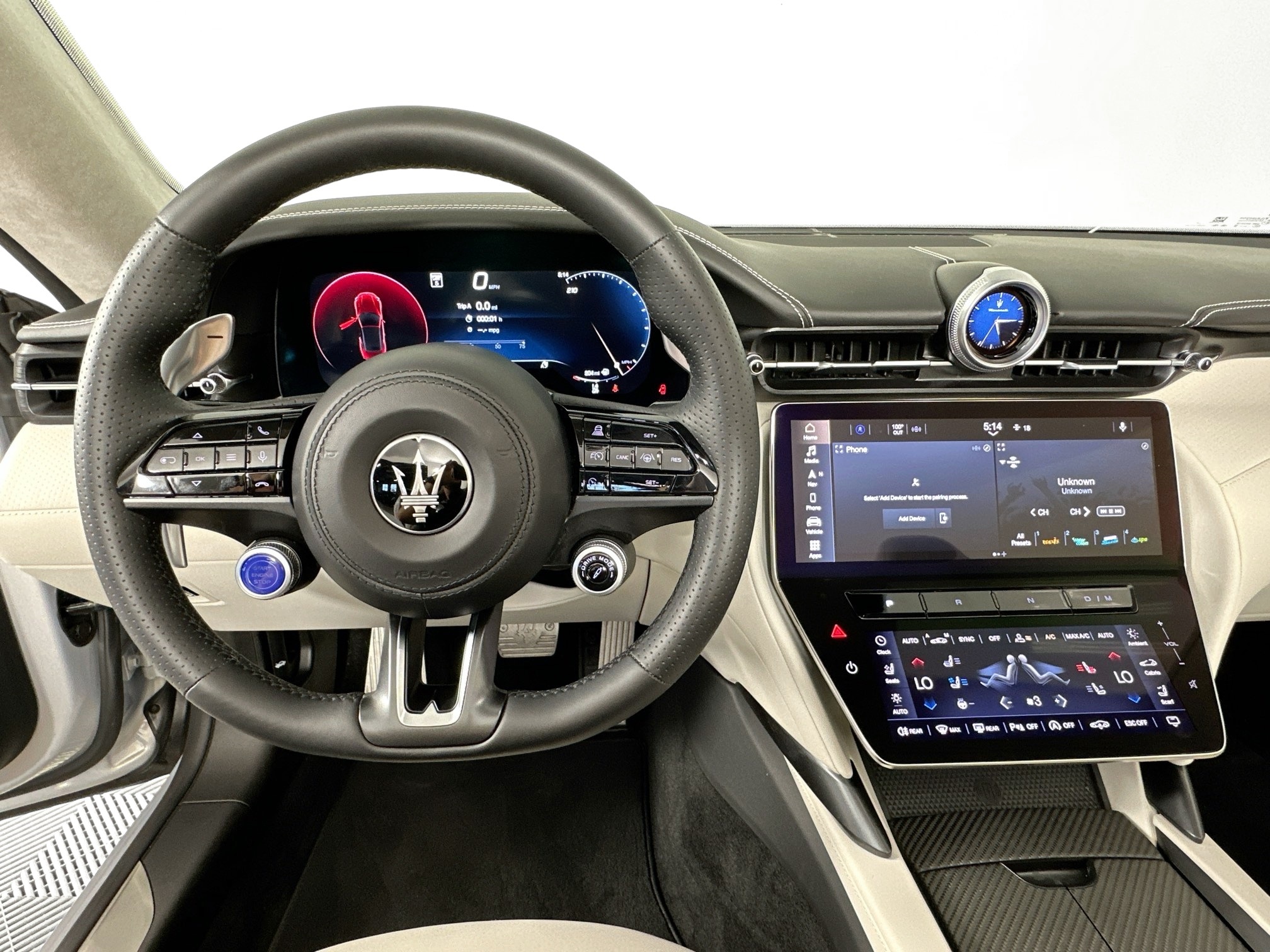 used 2024 Maserati GranCabrio Trofeo car, priced at $159,998
