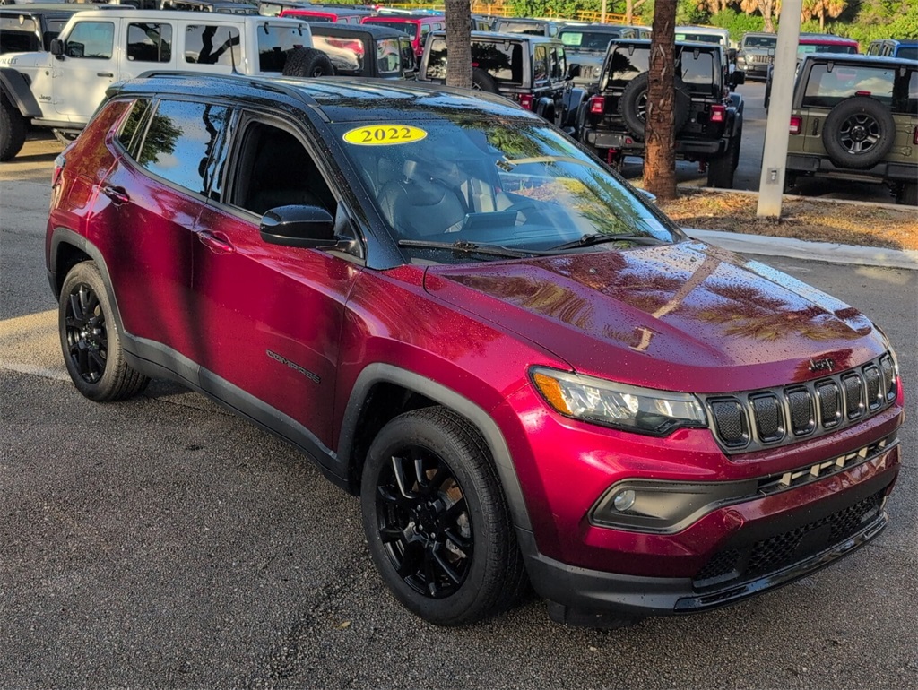 used 2022 Jeep Compass car, priced at $19,888