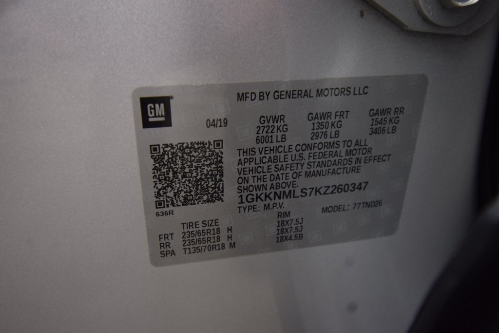 used 2019 GMC Acadia car, priced at $17,598