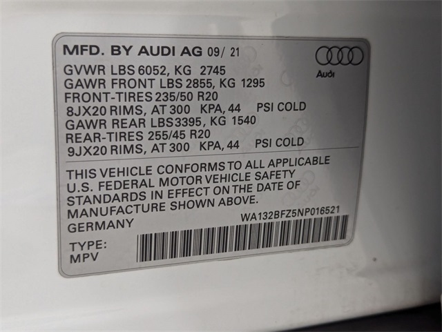 used 2022 Audi Q4 e-tron car, priced at $24,981