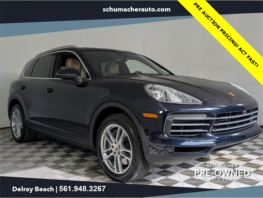 used 2021 Porsche Cayenne car, priced at $53,000