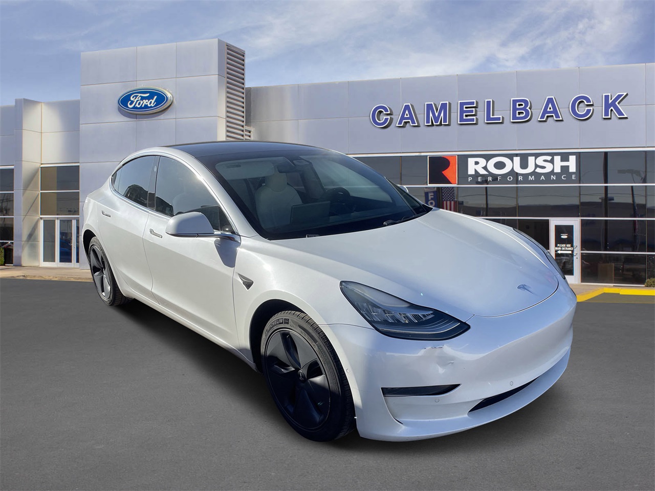 used 2019 Tesla Model 3 car, priced at $18,800