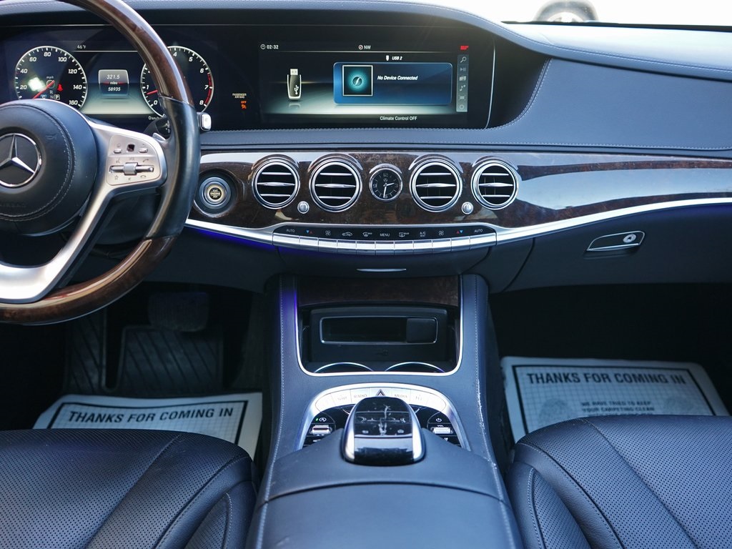 used 2018 Mercedes-Benz S-Class car, priced at $25,695