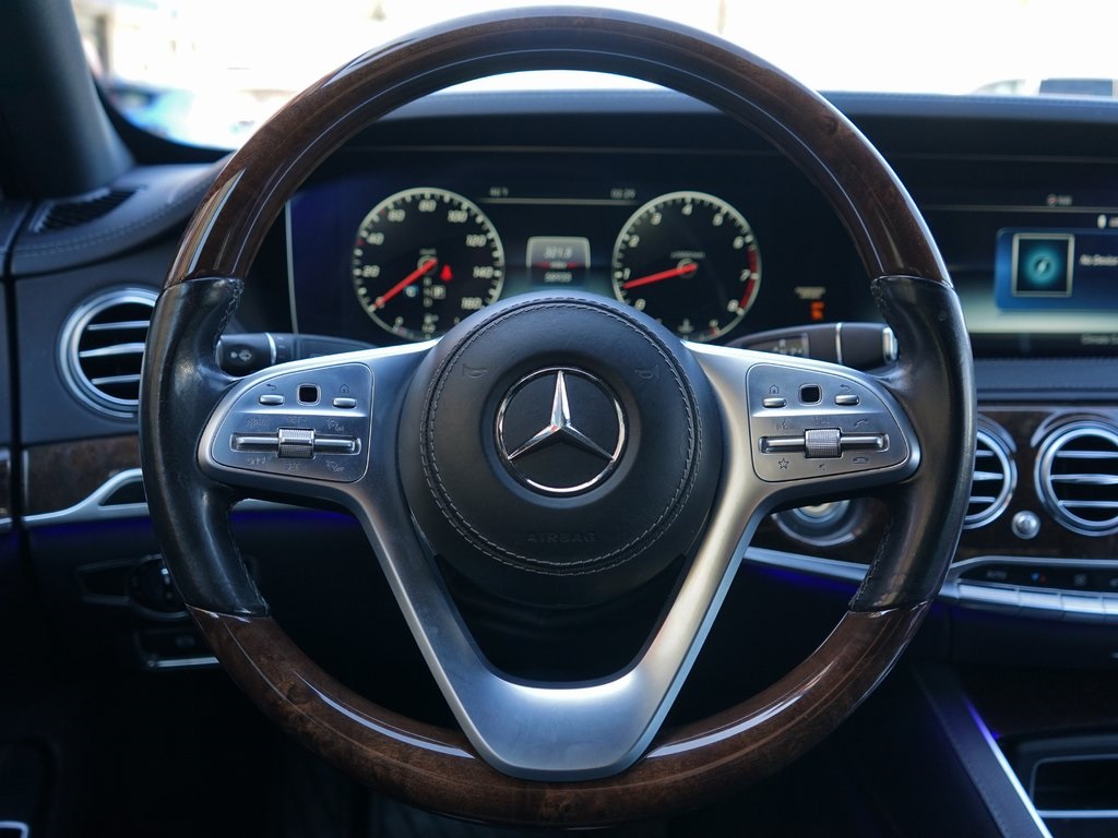 used 2018 Mercedes-Benz S-Class car, priced at $25,695