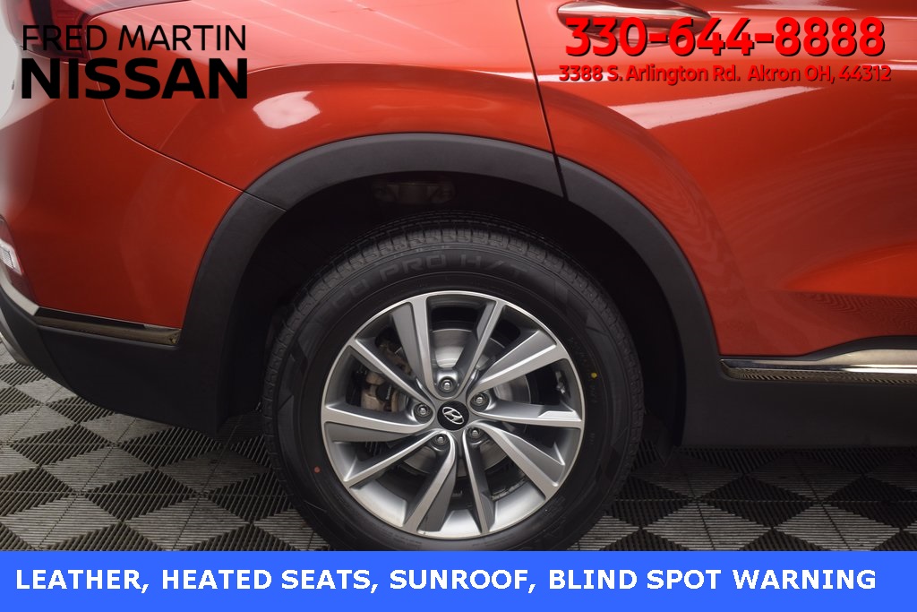 used 2019 Hyundai Santa Fe car, priced at $17,921