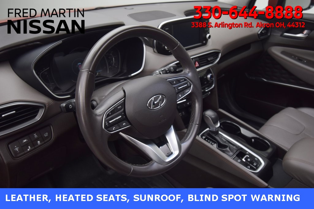 used 2019 Hyundai Santa Fe car, priced at $17,921