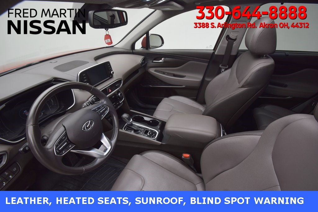 used 2019 Hyundai Santa Fe car, priced at $17,921