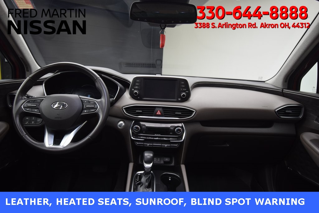 used 2019 Hyundai Santa Fe car, priced at $17,921