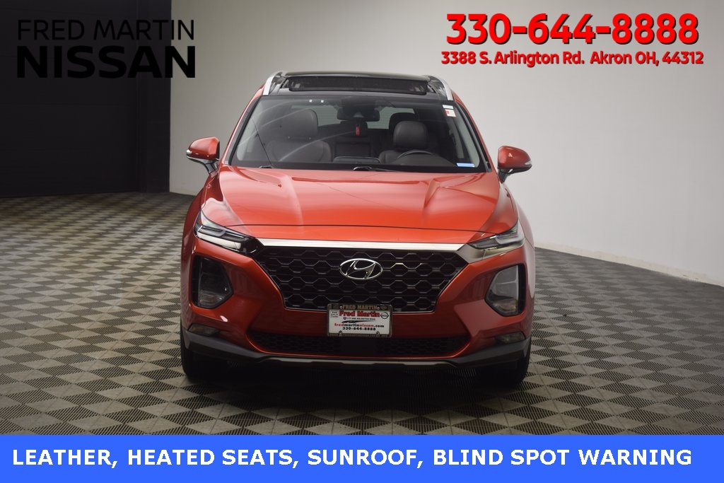 used 2019 Hyundai Santa Fe car, priced at $17,921
