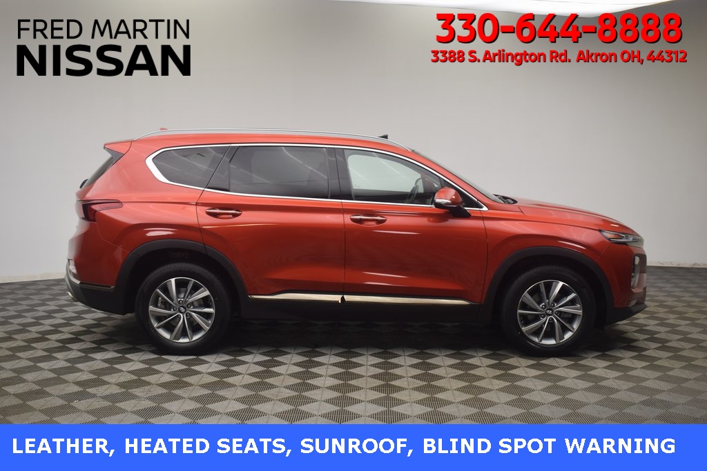 used 2019 Hyundai Santa Fe car, priced at $17,921