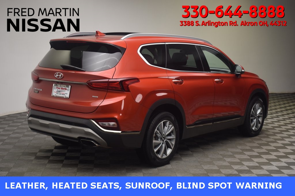 used 2019 Hyundai Santa Fe car, priced at $17,921