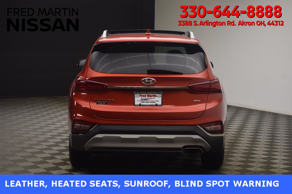 used 2019 Hyundai Santa Fe car, priced at $17,921
