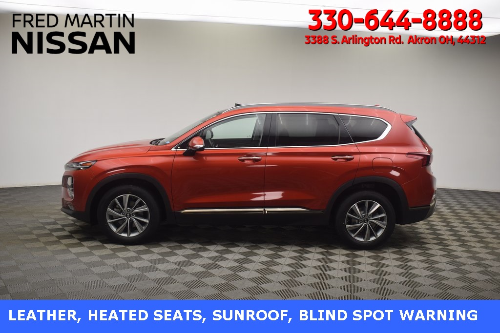 used 2019 Hyundai Santa Fe car, priced at $17,921