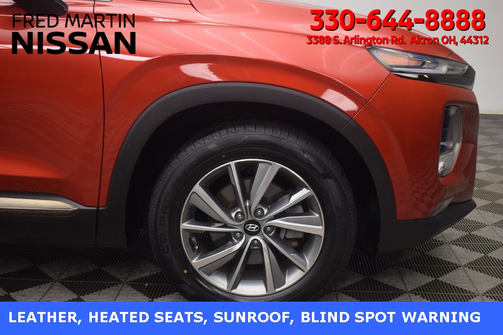 used 2019 Hyundai Santa Fe car, priced at $17,921