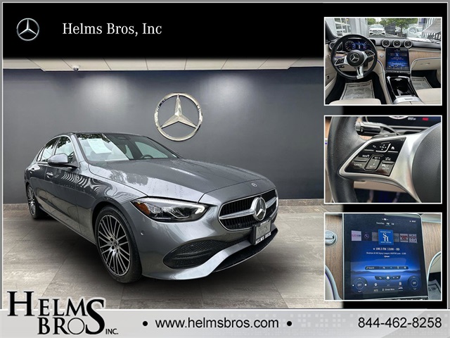 used 2022 Mercedes-Benz C-Class car, priced at $36,991