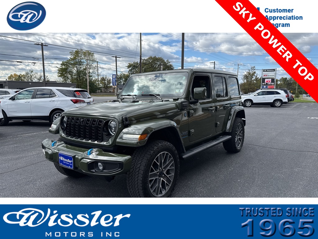 used 2024 Jeep Wrangler car, priced at $45,900