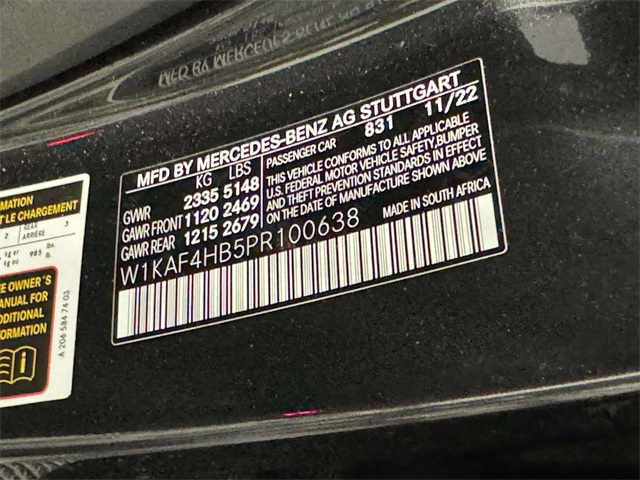 used 2023 Mercedes-Benz C-Class car, priced at $39,950