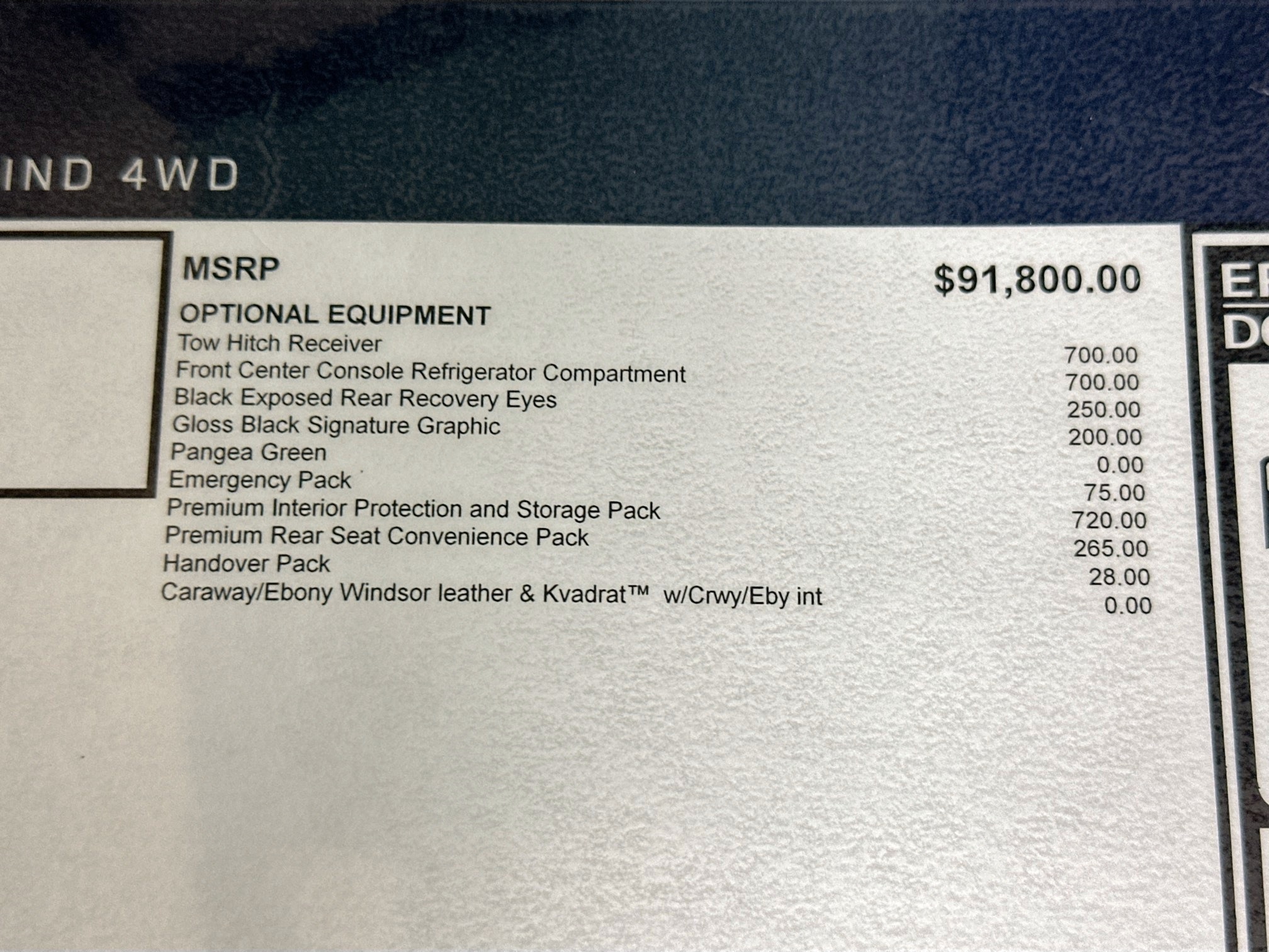 new 2025 Land Rover Defender 110 car, priced at $96,363
