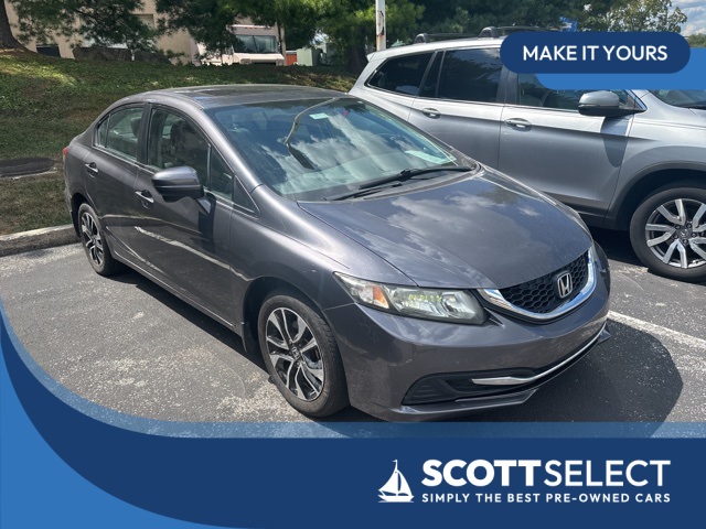 used 2015 Honda Civic car, priced at $10,844