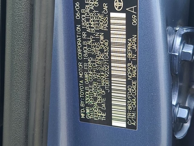 used 2007 Toyota Yaris car, priced at $5,500