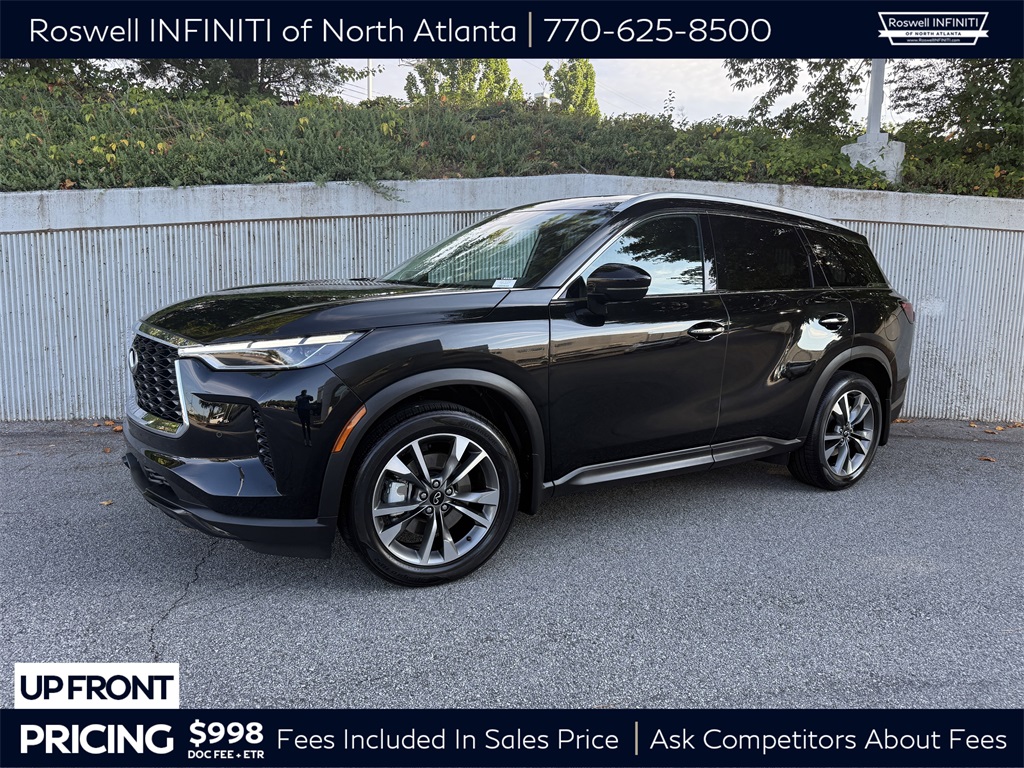 used 2025 INFINITI QX60 car, priced at $43,998