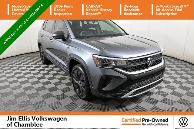 used 2022 Volkswagen Taos car, priced at $17,900