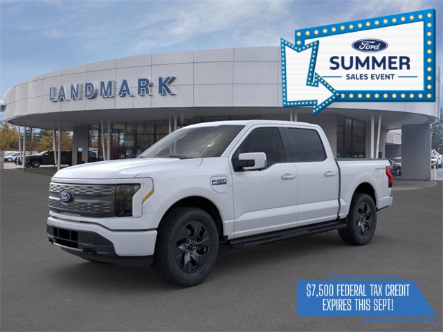 new 2025 Ford F-150 Lightning car, priced at $76,200