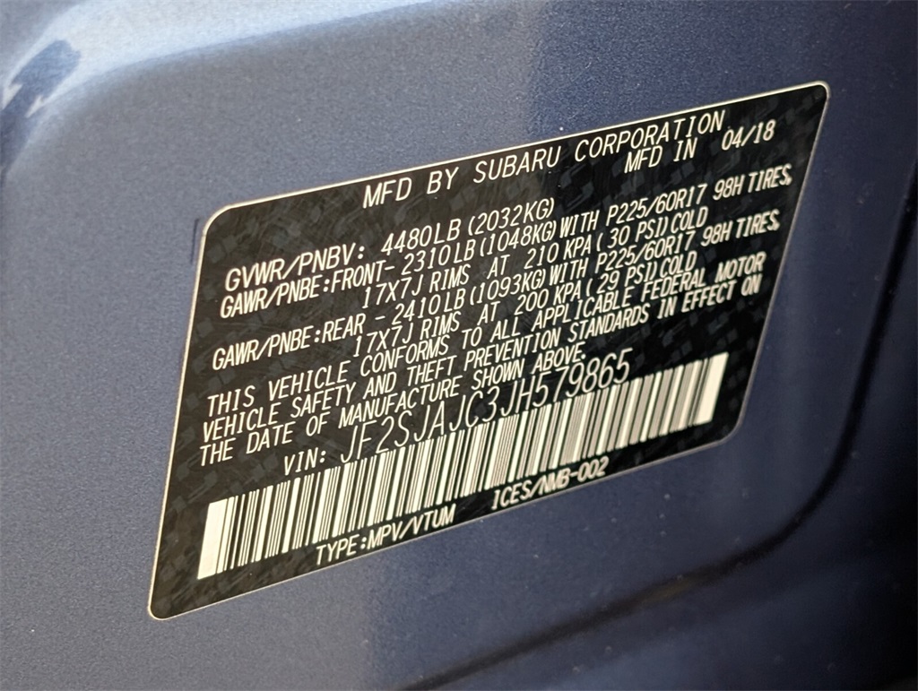 used 2018 Subaru Forester car, priced at $19,500