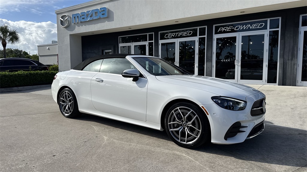used 2023 Mercedes-Benz E-Class car, priced at $59,999