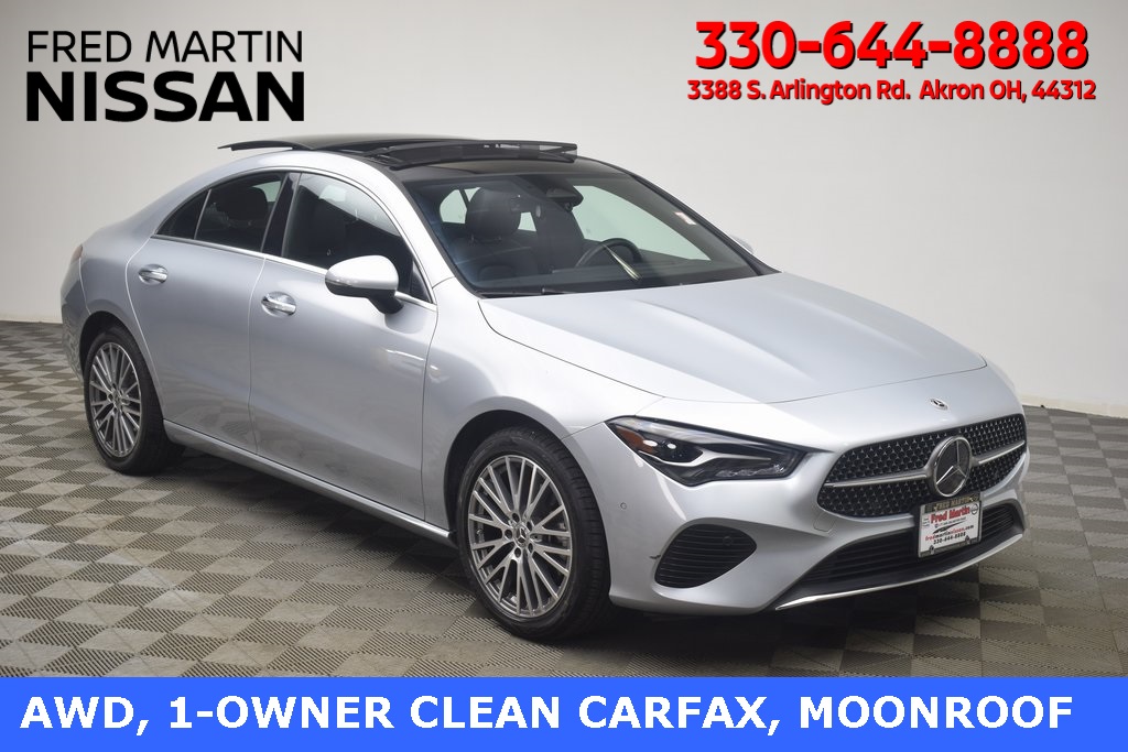 used 2025 Mercedes-Benz CLA car, priced at $43,499