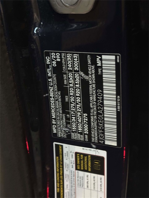 used 2020 Mercedes-Benz GLS car, priced at $45,991