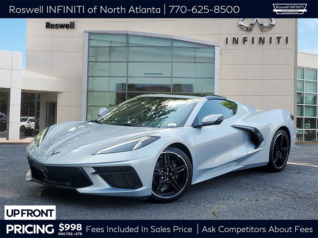 used 2022 Chevrolet Corvette car, priced at $68,998