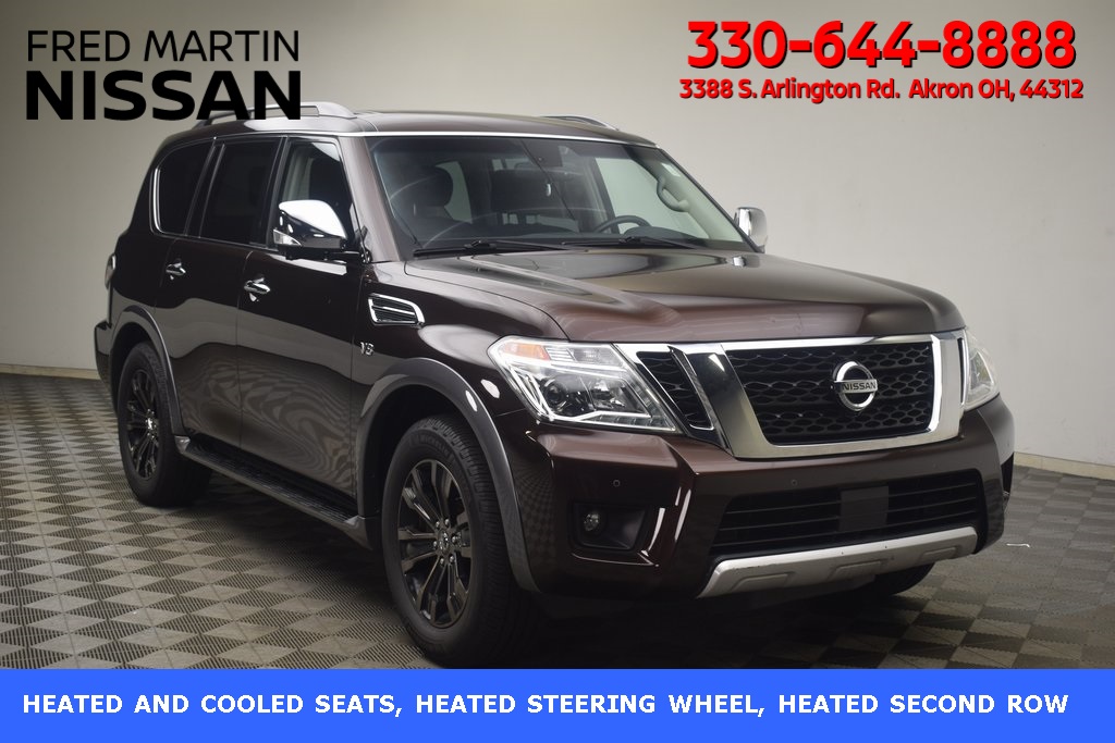 used 2017 Nissan Armada car, priced at $19,877