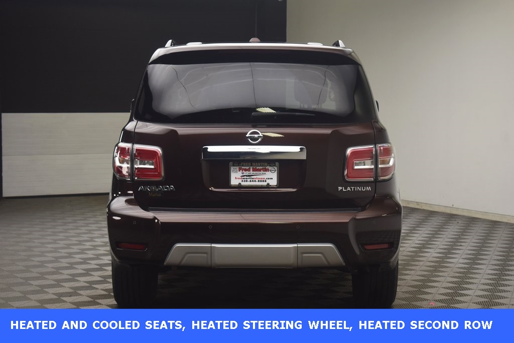 used 2017 Nissan Armada car, priced at $19,877