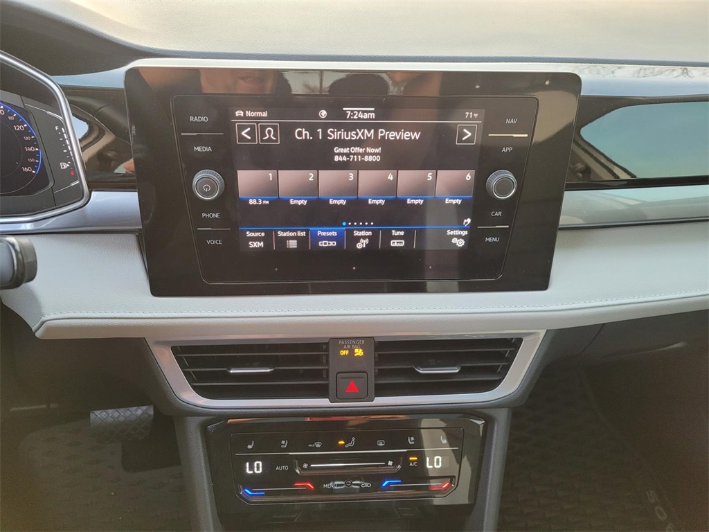 used 2025 Volkswagen Taos car, priced at $30,291