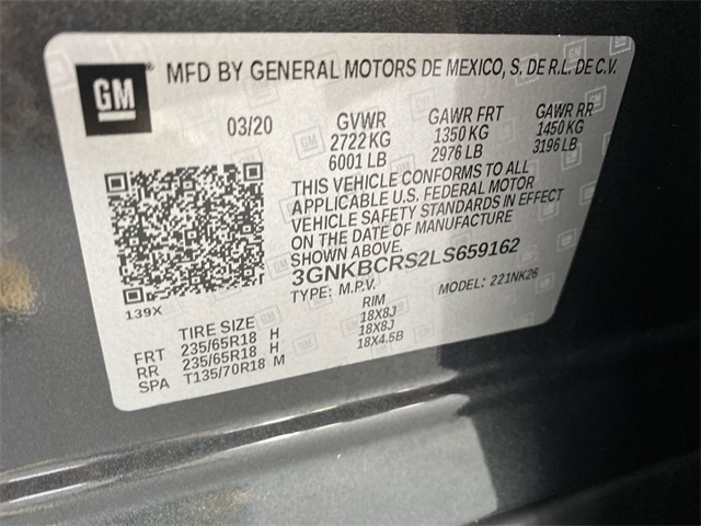 used 2020 Chevrolet Blazer car, priced at $23,671